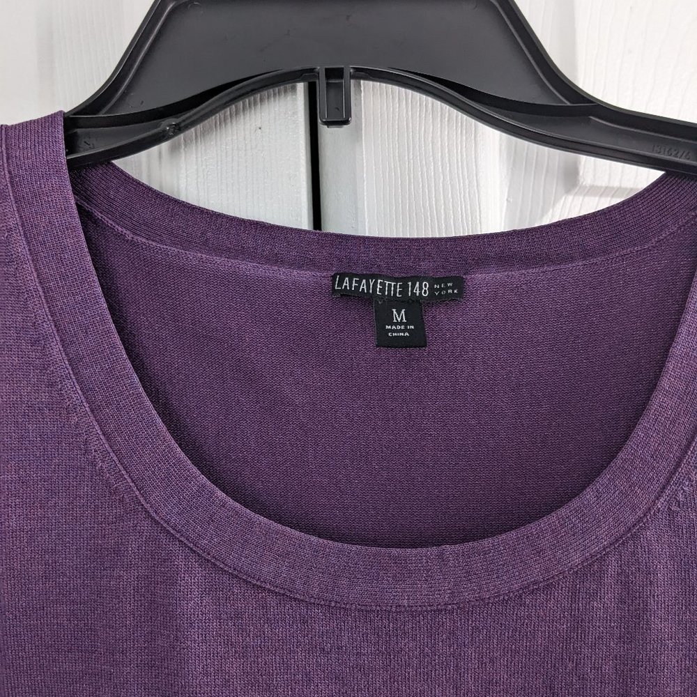 Lafayette 148 New York  Silk  Sleeveless Top - Picture 7 of 11